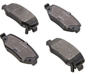 Raybestos SGD1274M Service Grade Semi-Metallic Disc Brake Pad Set